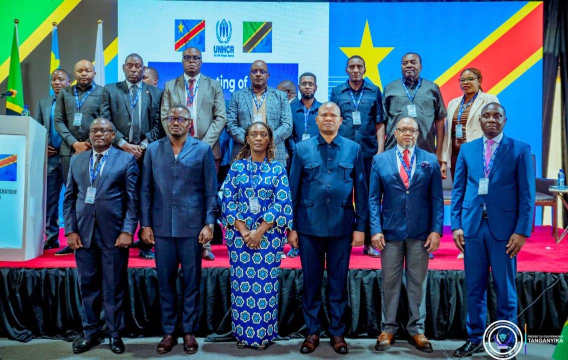 Les représentants du gouvernement congolais, de la Tanzanie ainsi que de l'HCR [photo d'illustration]