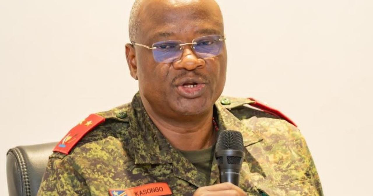 Le gouverneur militaire de l'ituri, le général-major Gaby Kasongo [photo d'illustration]