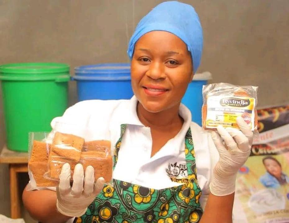 Madame Rolande Baruti, coordonnatrice  de l’organisation SOS PREMA RDC