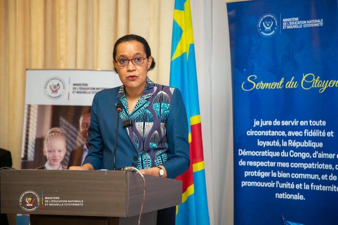 La ministre de l'Éducation nationale Raissa Malu [photo d'illustration]