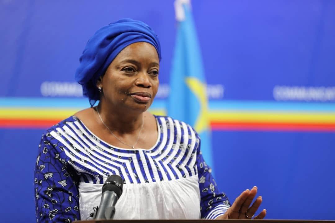 La ministre d’État, ministre des Affaires sociales, Actions humanitaires et Solidarité nationale, Ève Bazaiba [photo d'illustration]