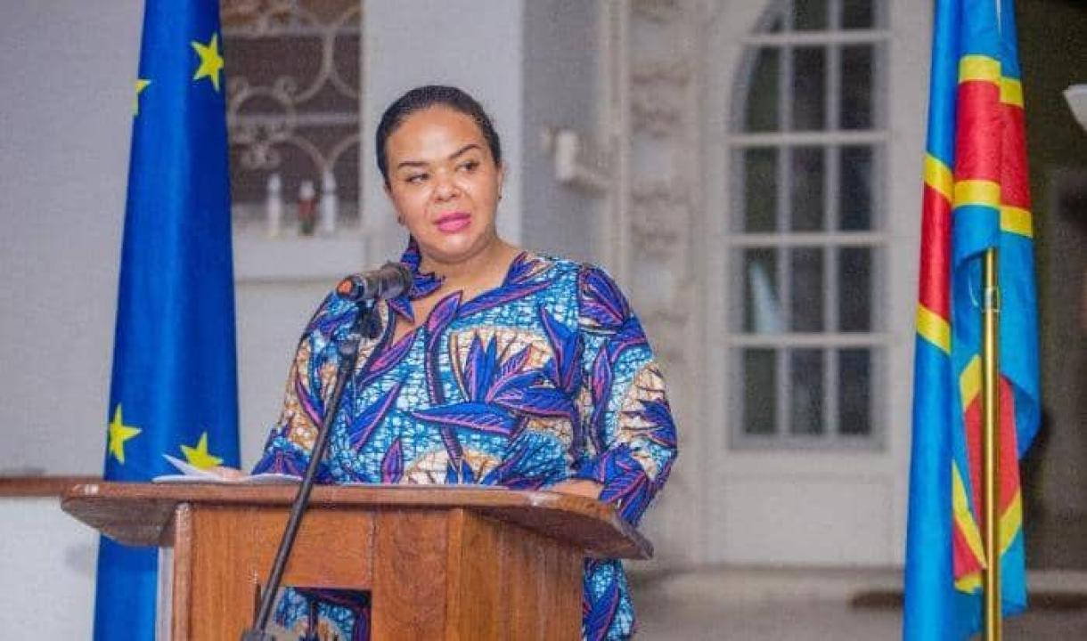 La ministre congolaise des Affaires Etrangères, Thérèse Kayikwamba Wagner