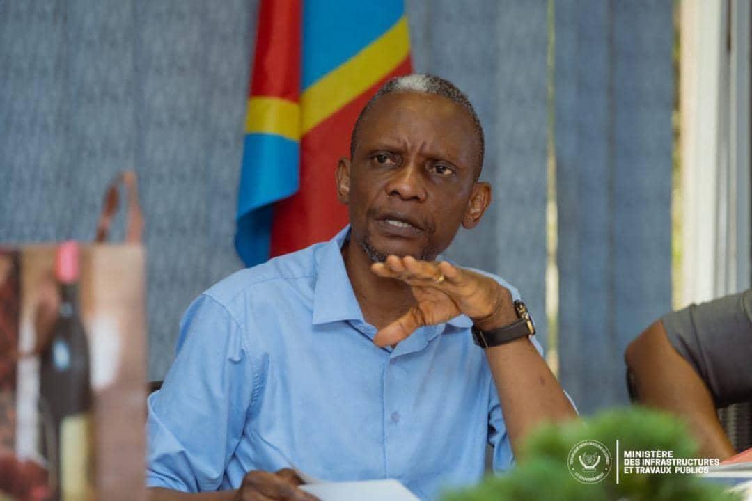 John Banza, ministre des Infrastructures et Travaux publics en RDC