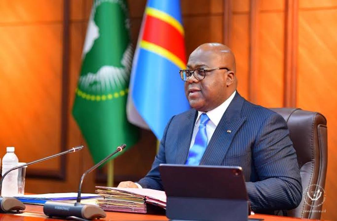 Félix Tshisekedi, président de la RDC , lors d’une réunion du Conseil des ministres [photo d’illustration]