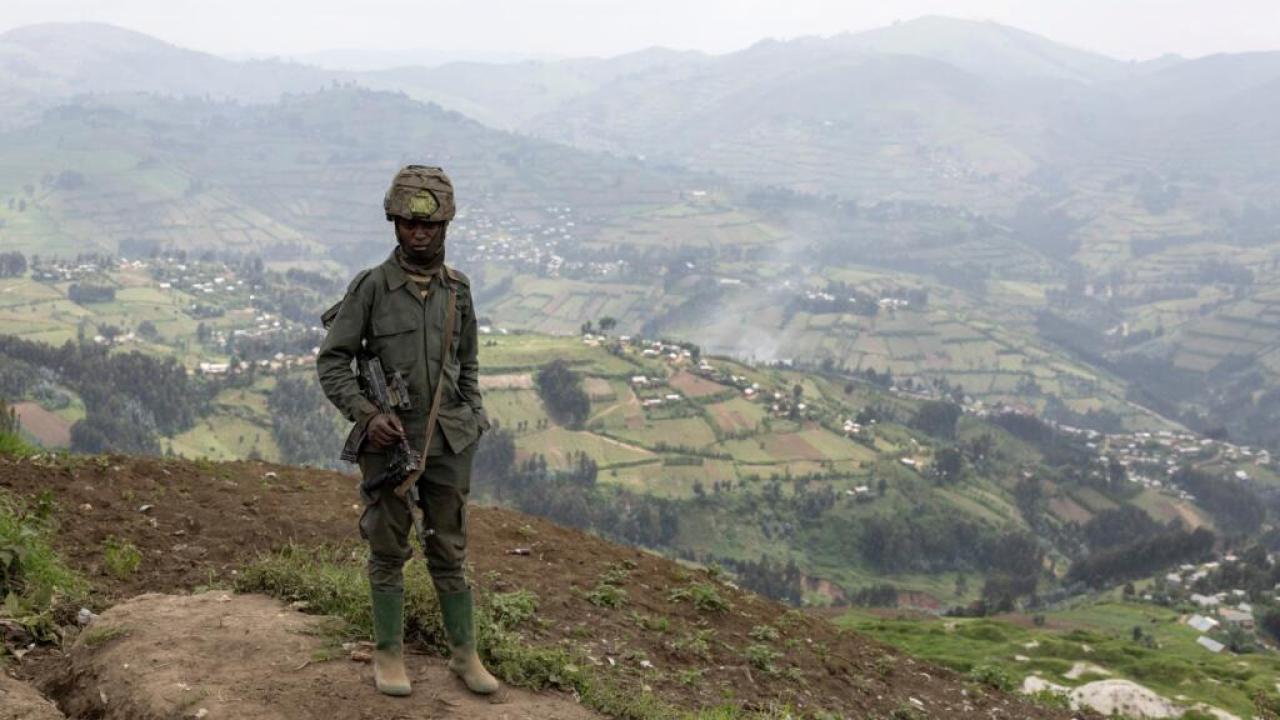Un soldat du M23-AFC dans le territoire de Masisi [photo d'illustration]