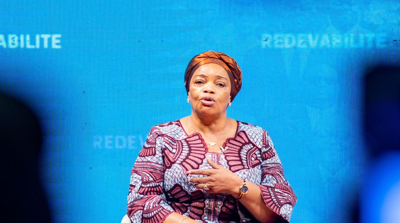 Eve Bazaiba, ministre des Affaires sociales et Actions humanitaires