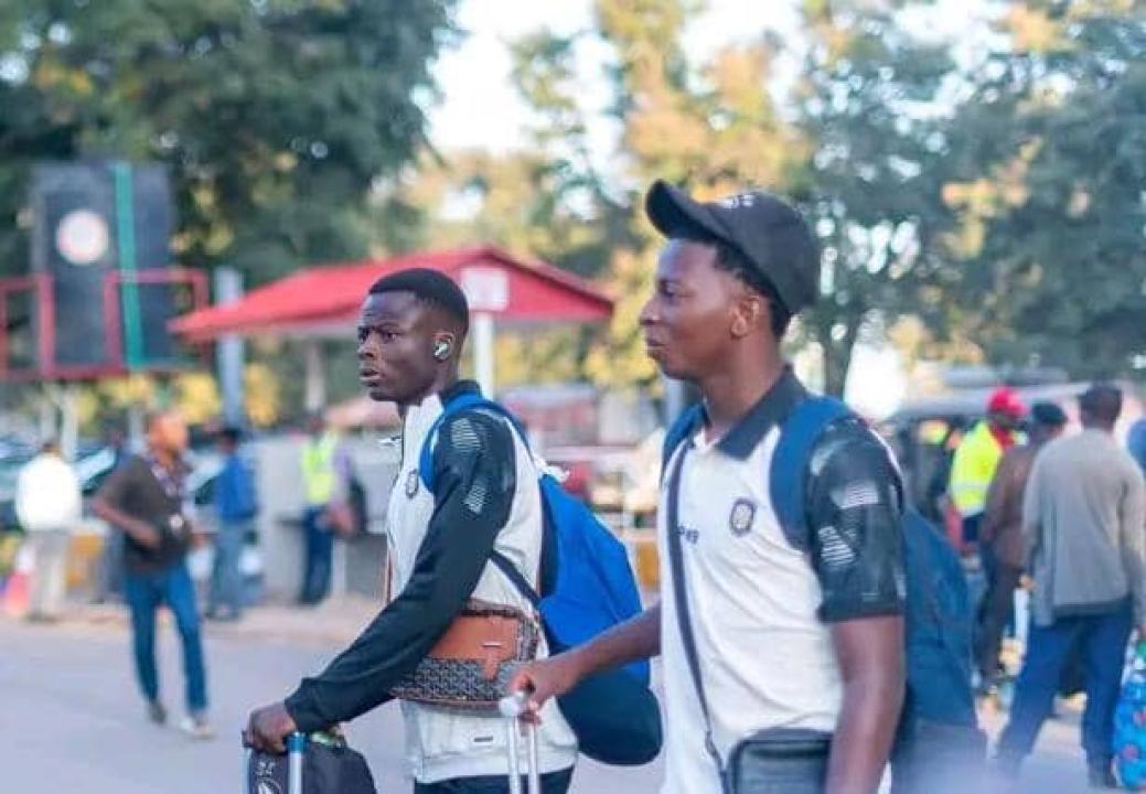 Les joueurs du FC les Aigles du Congo. [Photo d'illustration]