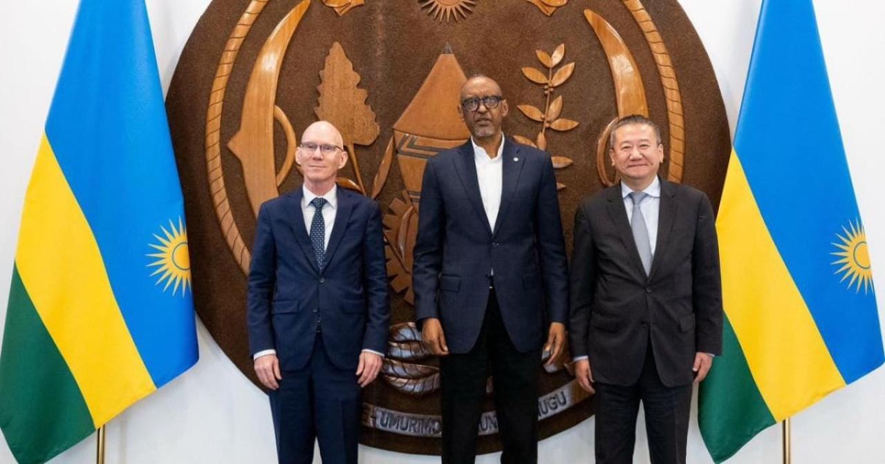 Le président rwandais Paul Kagame, le chef de la MONUSCO, James Swan et Huang Xia, envoyé spécial du secrétaire général de l'ONU pour la région des Grands Lacs [photo d'illustration]