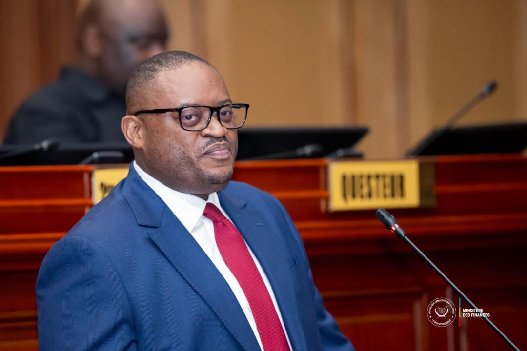 Doudou Fwamba Likunde Li-Botayi,  ministre des Finances en RDC [photo d'illustration]
