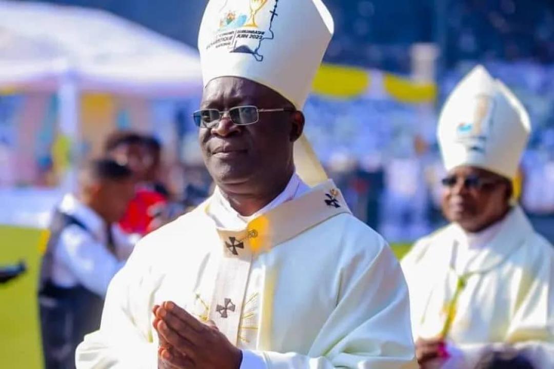 Mgr Fulgence Muteba Mugalu, archevêque de Lubumbashi, et président de la CENCO [photo d'illustration]
