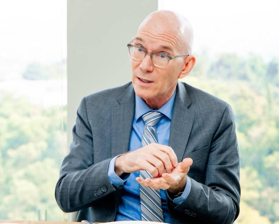 James Swan,  Représentant spécial du Secrétaire général des Nations unies en RDC, après une tournée en Ouganda, au Rwanda et au Burundi [photo d'illustration]