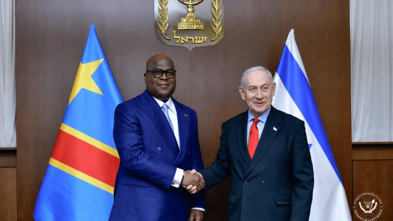 Le président Félix Tshisekedi et le Premier Ministre israélien, Benjamin Netanyahou [photo d'illustration]