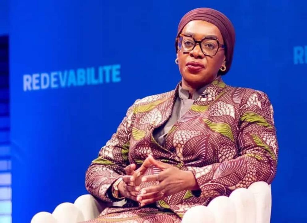Yolande Elebe, ministre de la Culture, Arts et Patrimoine