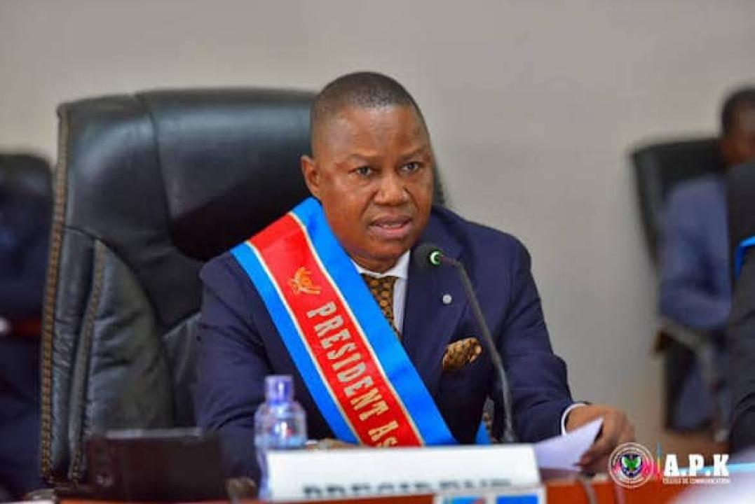 Lévi Mbuta, président de l'Assemblée provinciale de Kinshasa