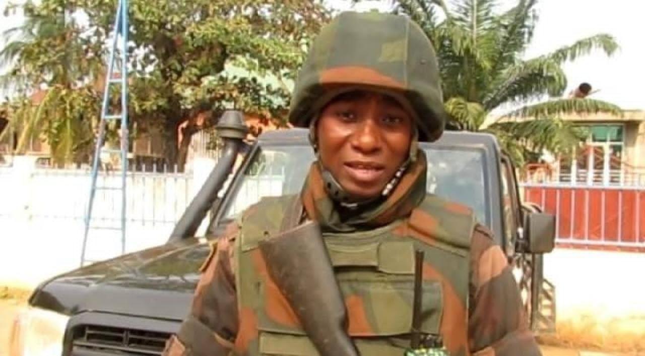 Le Sous-lieutenant Mbuyi Kalonji Reagan, porte-parole des Opérations Sukola 2 Sud-Kivu [photo d'illustration]