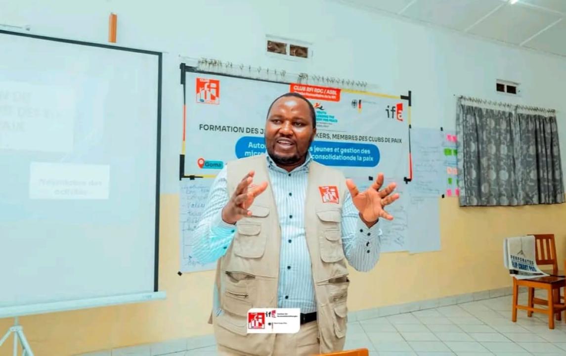 Me Zacharie Bashwira, coordinateur du club RFI Goma [photo d'illustration]