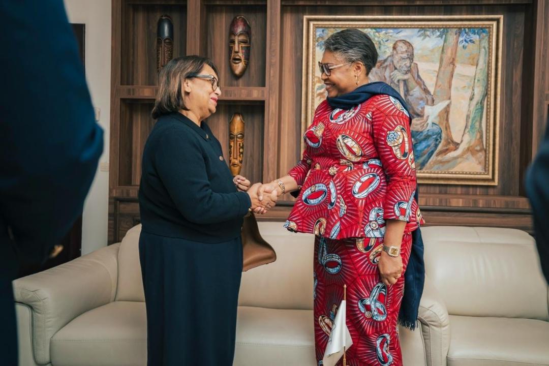 La Première ministre Judith Suminwa et la Baronne britannique Sandip Verma [photo d'illustration]