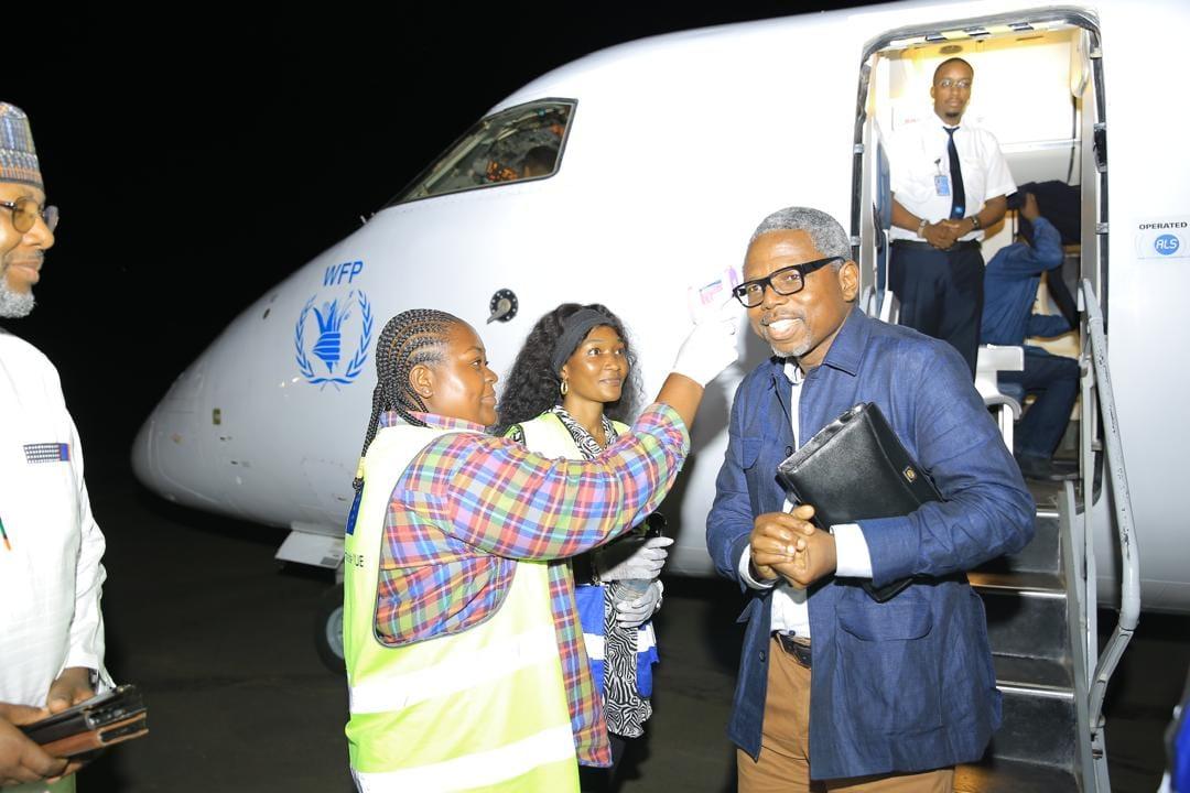 Le Coordonnateur humanitaire des Nations Unies en RDC, Damien Mama, à son arrivée à Beni [photo d'illustration]