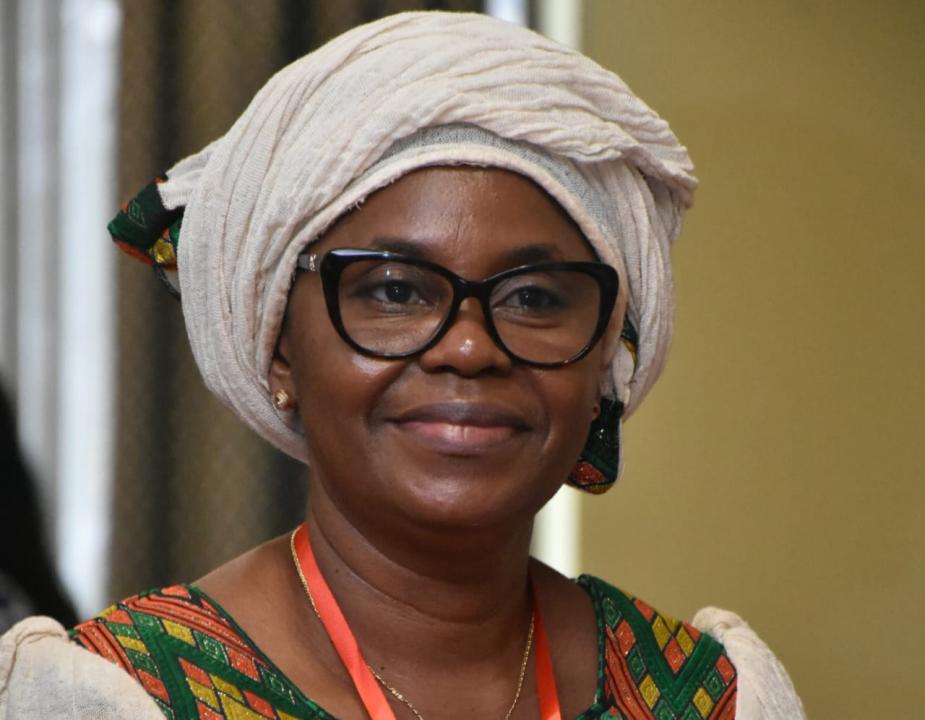 Brigitte SHARADI MUKONKOLE Vice-Présidente en charge du Genre, Économie informelle et Développement durable