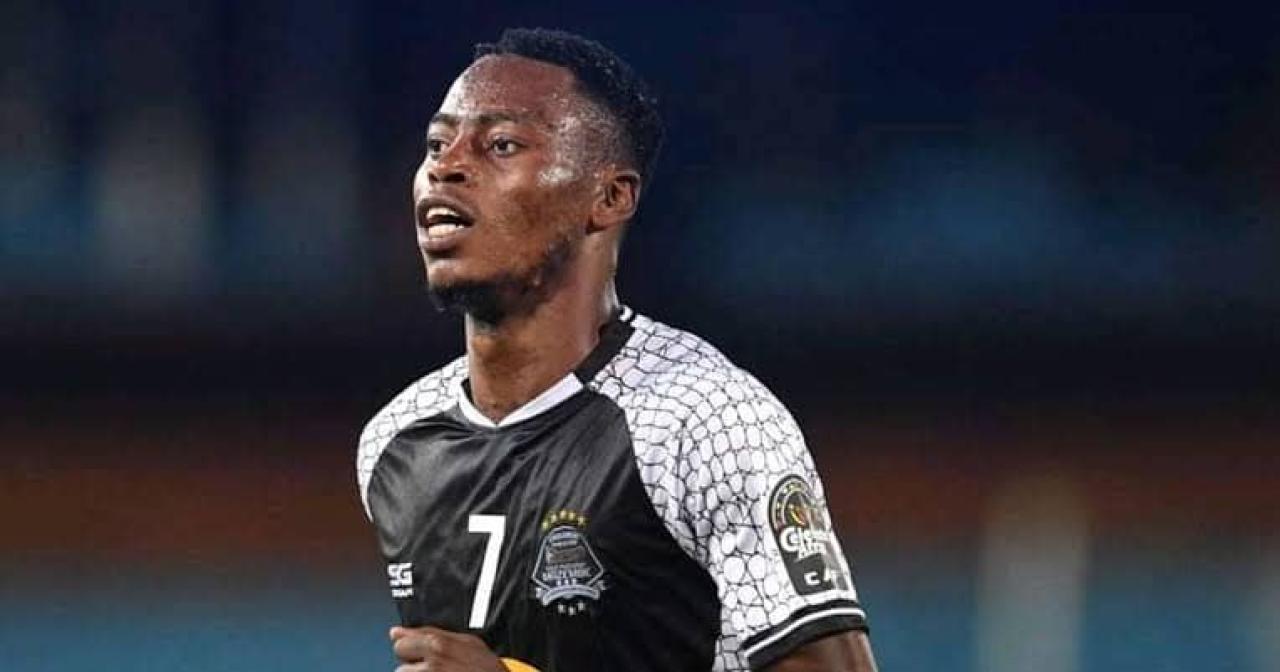 Philippe KINZUMBI sous les couleurs du TP Mazembe (son ancien club)