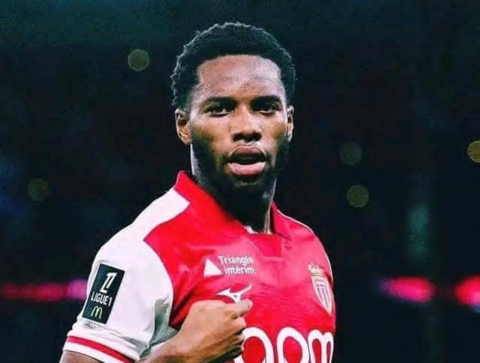 Stanis Idumbo sous les couleurs de l'AS Monaco