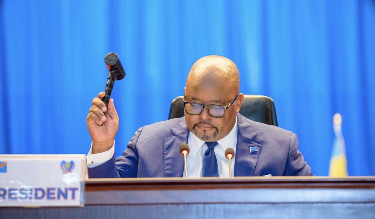 Le président de l'Assemblée nationale de la RDC, Aimé Boji Sangara