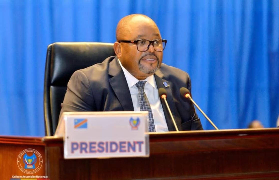 Le président de l'Assemblée nationale Aimé Boji [photo d'illustration]