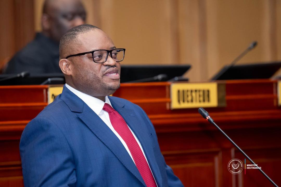 Doudou Fwamba Likunde Li-Botayi,  ministre des Finances de la RDC