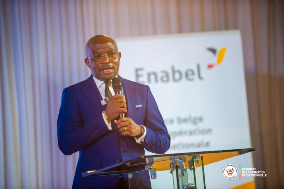 Le ministre d’État en charge de la Formation professionnelle, Marc Ekila [photo d'illustration]