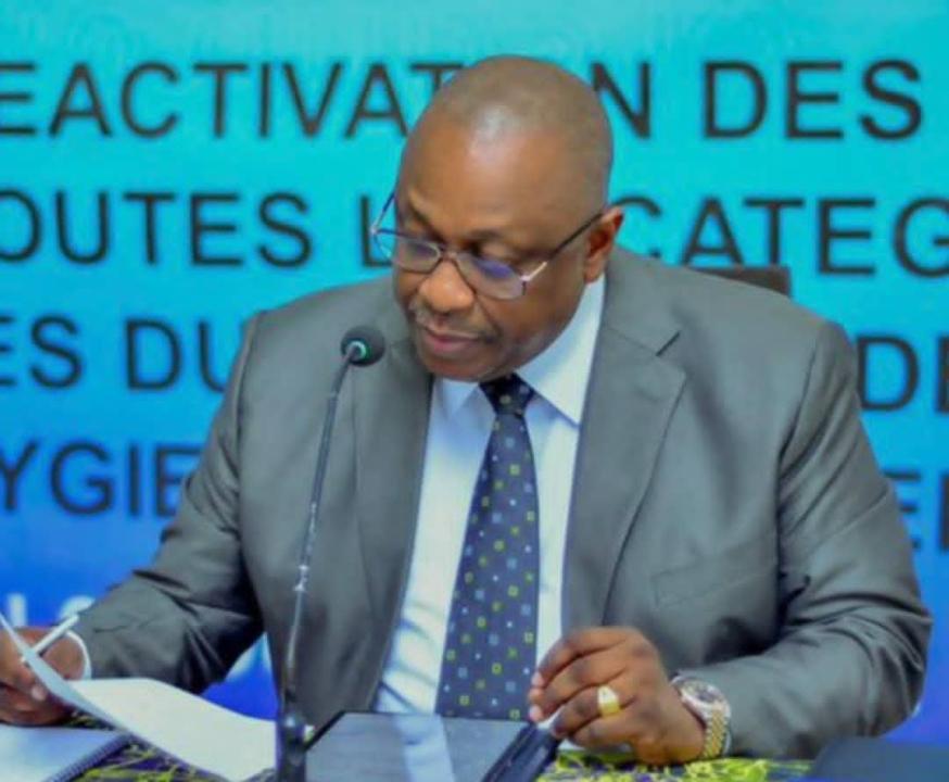 Jean-Jacques Mbungani, ancien ministre de la Santé en RDC