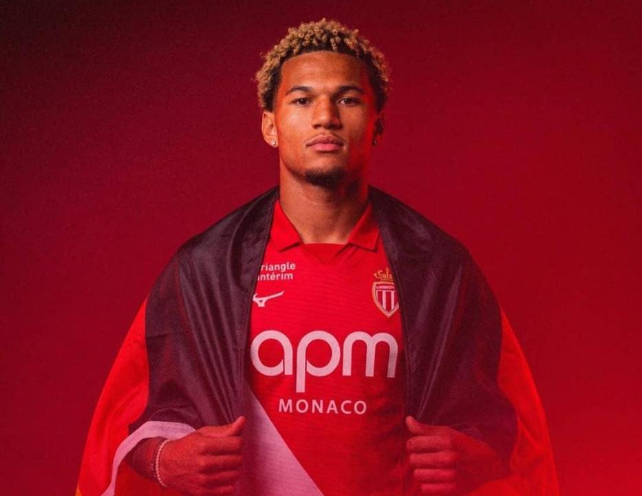 Paris Brunner sous les couleurs de AS Monaco