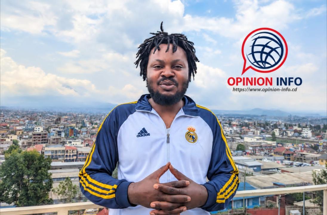 Fiston Muhindo, un jeune de Goma