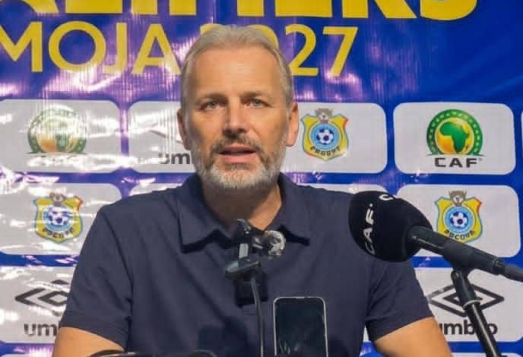 Sébastien DESABRE, sélection des Léopards de la RDC en Conférence de presse d'après match RDC-Guinée Équatoriale (2-0)