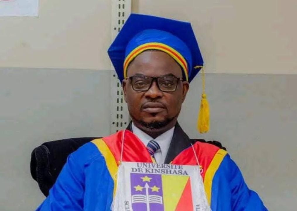 Joël Nzampungu Imbole, professeur à l'École de Criminologie de l'Université de Kinshasa