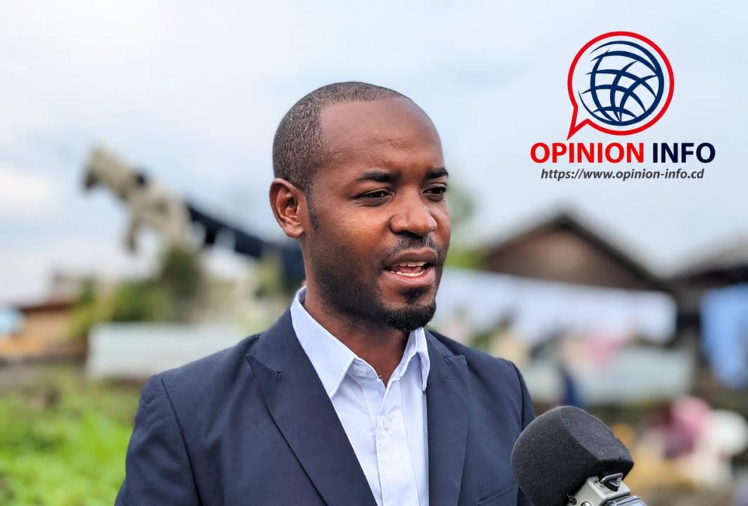 Docteur Ahadi Bonheur, président du conseil provincial de l’Ordre des pharmaciens du Nord-Kivu