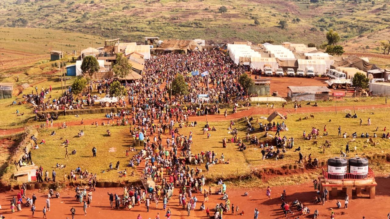 La MONUSCO accueille plus de 3 100 déplacés fuyant les combats dans le territoire de Djugu