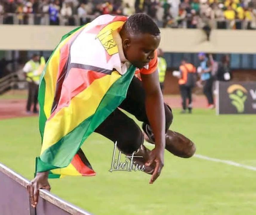 Un supporter Zimbabwéen au National Sports Stadium de Harare lors du match Zimbabwe-RDC. [Photo d'illustration]