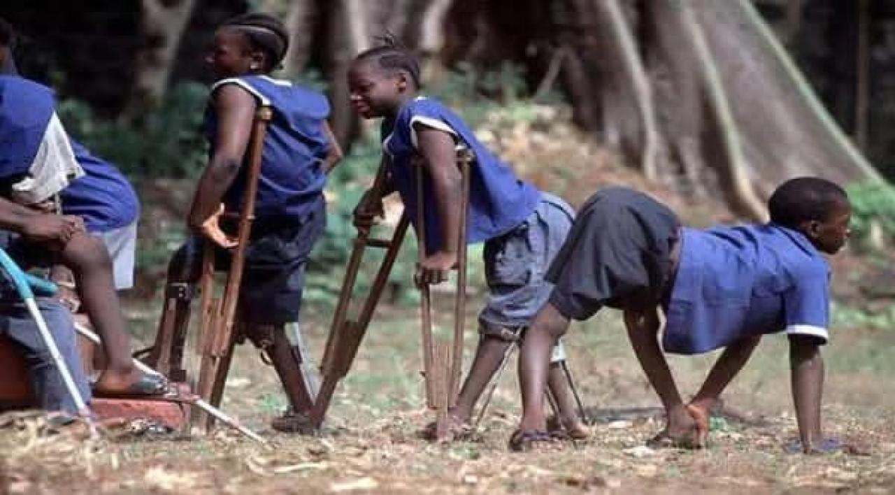 Quelques enfants vivant avec handicap [photo d'illustration]