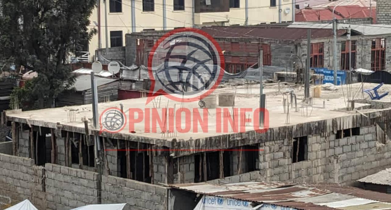 Une maison en cours de construction dans la ville de Goma [photo d'illustration]