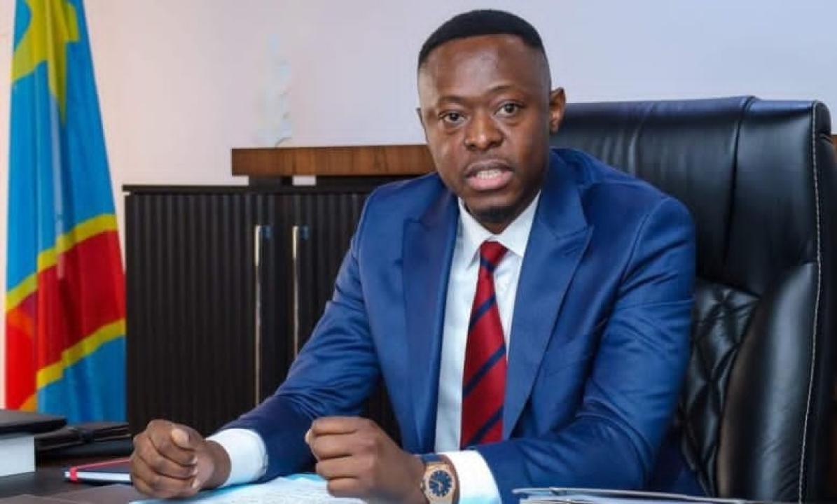 Le directeur général de la SNEL, Teddy Lwamba