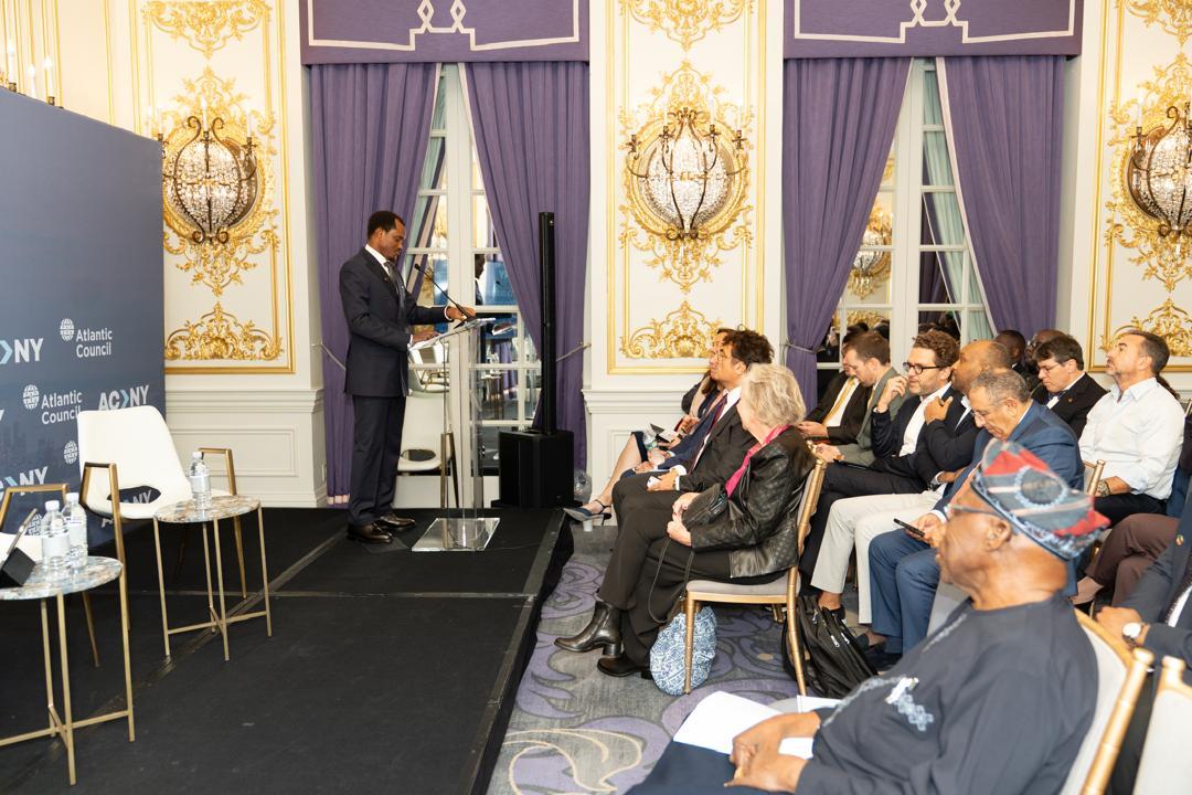 Devant les participants réunis à New York, Miguel Kashal Katemb a exposé sa vision du contenu local et de son rôle dans la transformation économique du continent africain.