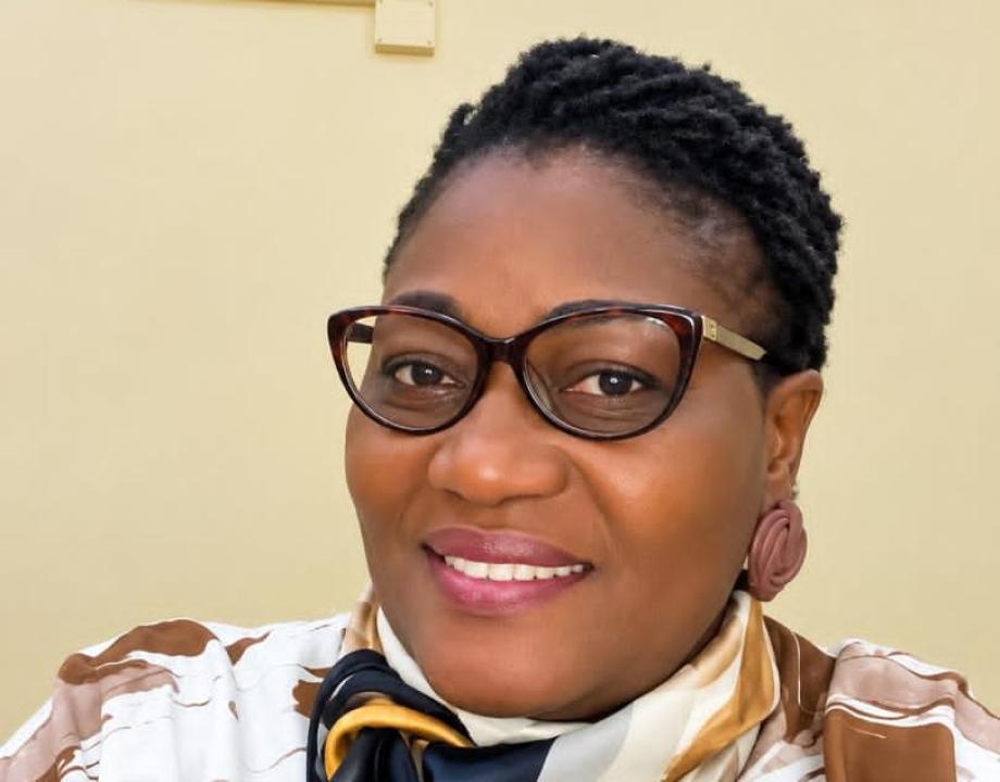 Phola Tedika Clarisse Secrétaire permanente provinciale du Corps des assistants sociaux, ville de Kinshasa