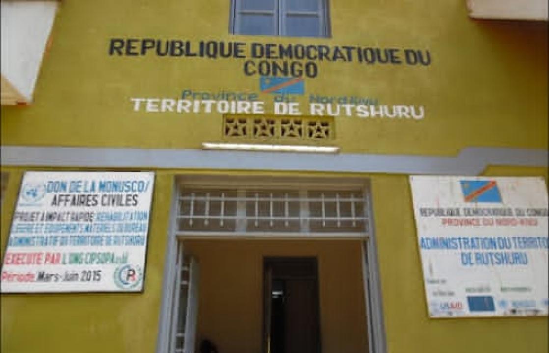 Bureau administratif du territoire de Rutshuru [photo d'illustration]