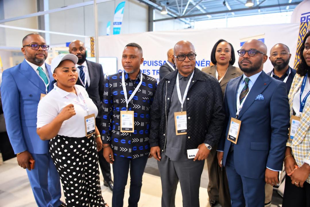 Les membres de la délégation du FOMIN au 75è Congrès - Exposition de la Société de l’Industrie Minérale