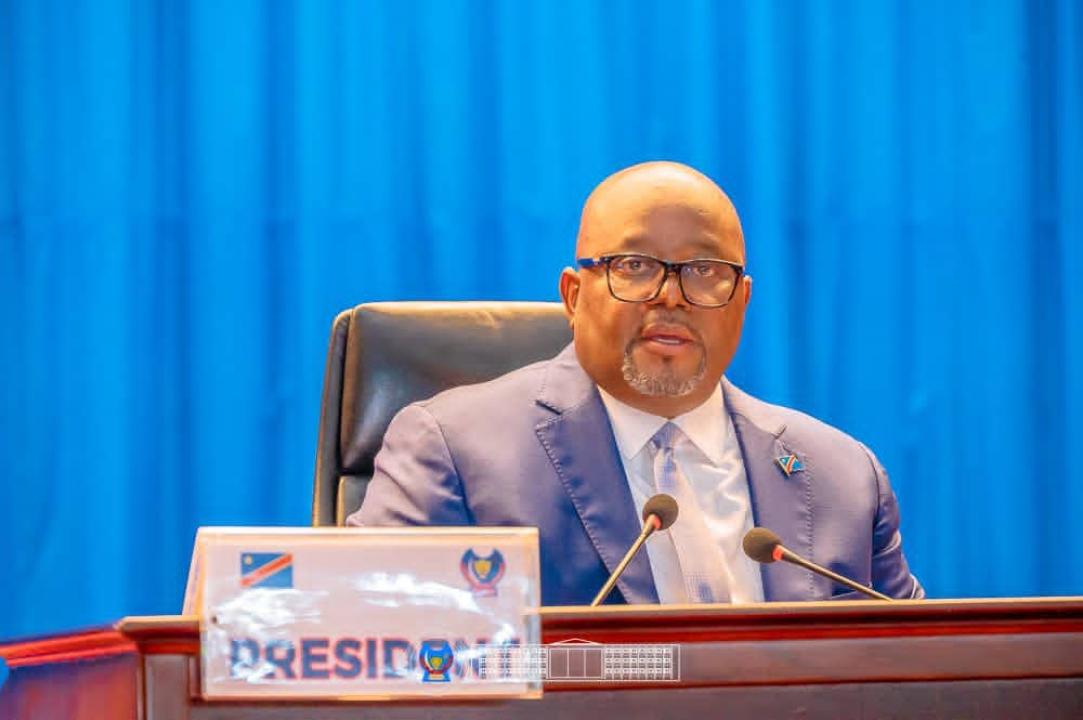 Aimé Boji Sangara, président de l’Assemblée nationale de la RDC