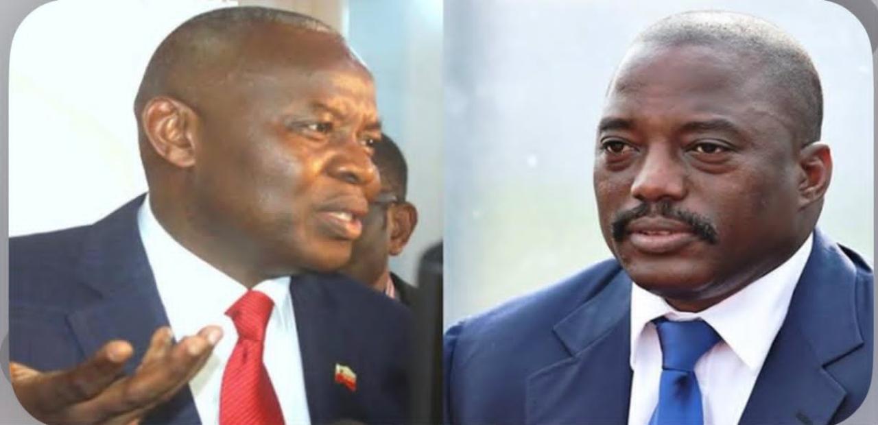 Vital Kamerhe et Joseph Kabila