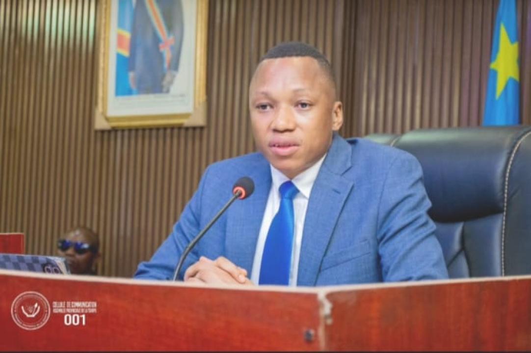 Le président de l'Assemblée provinciale de la Tshopo Mateus Kanga Londimo