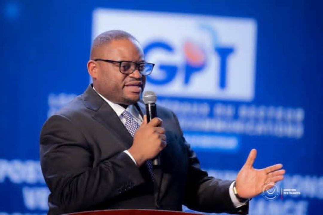 Le ministre congolais des Finances, Doudou Fwamba