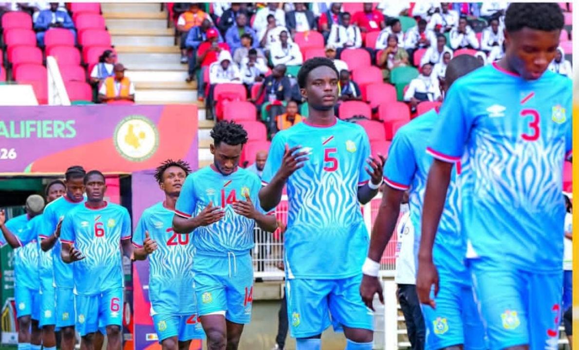 Les Léopards U20 de la RDC.