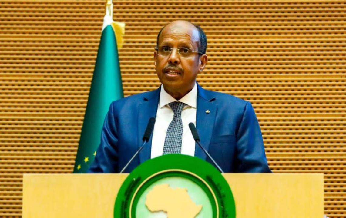 Le président de la Commission de l’Union africaine (UA), Mahmoud Ali Youssouf